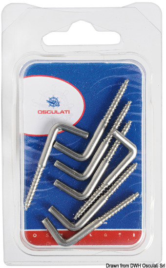 Rampini inox vite 32 x 3 mm (blister 10 pz)