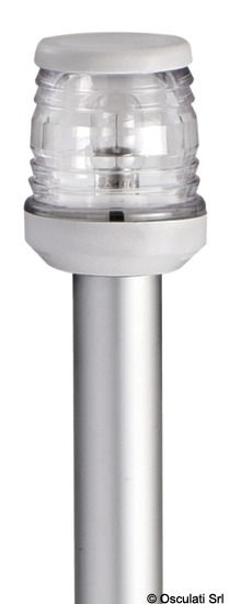 Asta 100 cm fanale 360 bianco