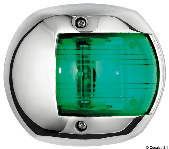 Luce di via Classic 20 LED - 112,5 destro calotta inox