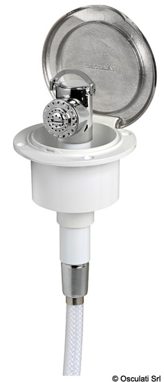 Doccia Classic Evo Inox tubo PVC 4 m