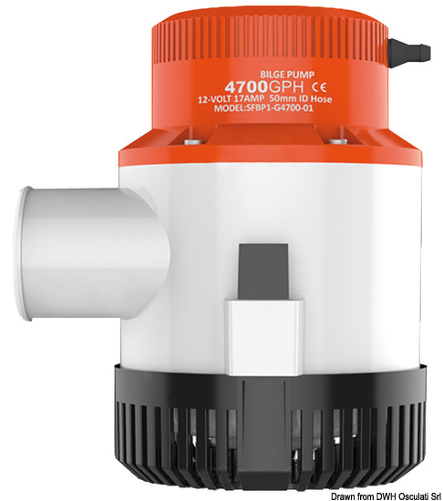 Pompa di sentina ad immersione G4700 24 V