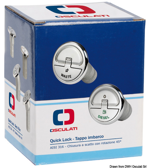 Tappo imbarco Quick Lock Fuel 30 mm 38