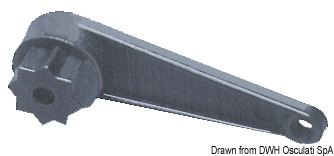 Leva innesto winch in composito