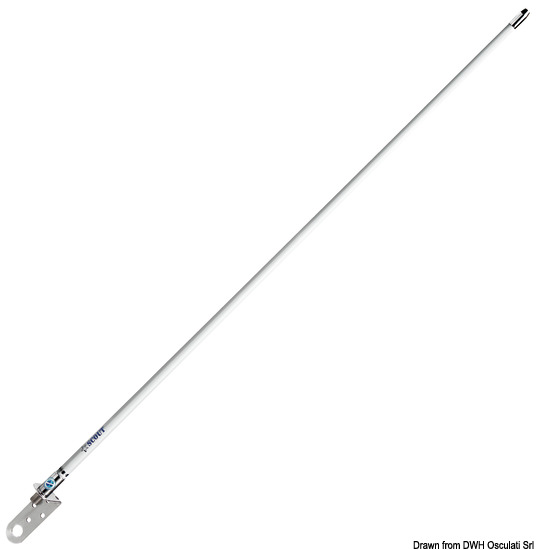 Antenna VHF Scout KM4 predisposta per Windex 100cm