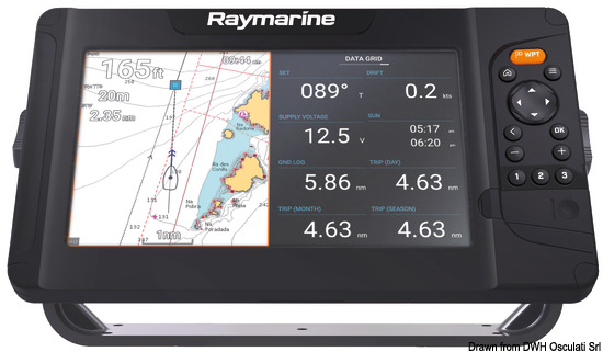 Ecoscandaglio Element 9 S con cartografia