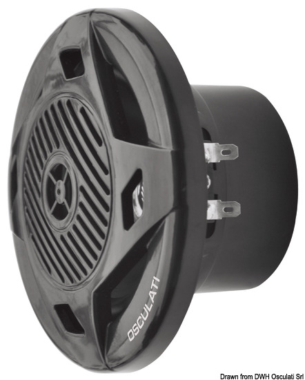 Casse a doppio cono 3' 2x20 W nere
