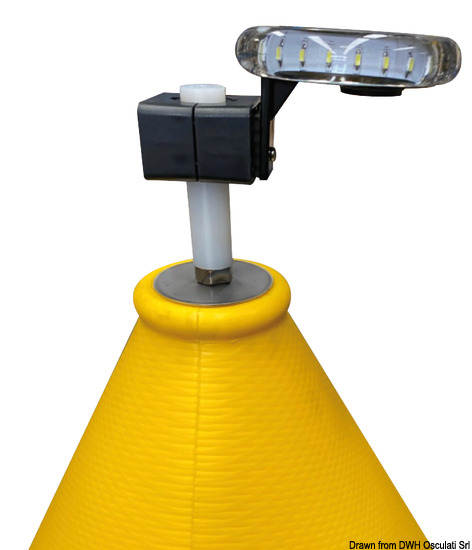 Boa con supporto per luce segnalazione 50 LT