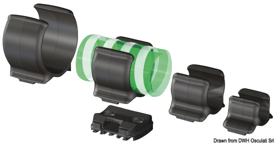 Clip ferma oggetti TRU DESIGN 38-50 mm 5 pz.