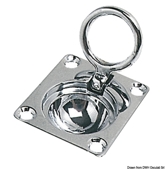 Maniglia per antine ottone cromato