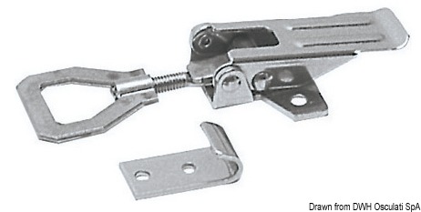 Chiusura a leva inox 250kg