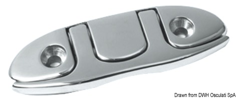 Bitta abbattibile inox 115x45 mm
