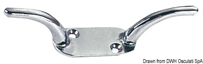 Galloccia ottone cromato mm 130