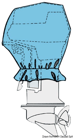 Coprifuoribordo 85x48x65 cm