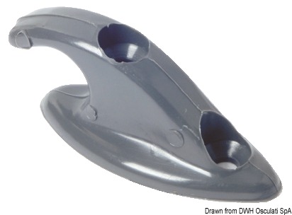 Gancio nylon nero