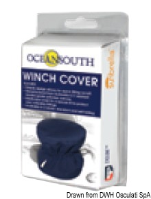 Copriwinch standard mm 133x137 blu