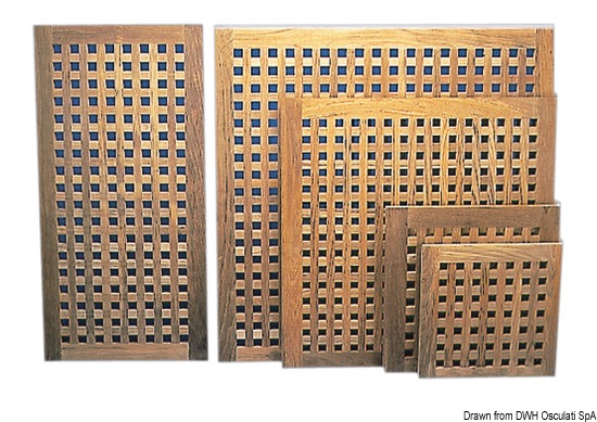 Carabottino teak 400x400 mm