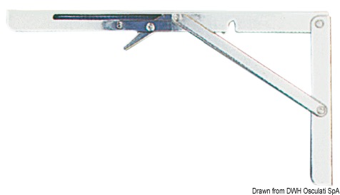 Bracci inox supporto tavolo