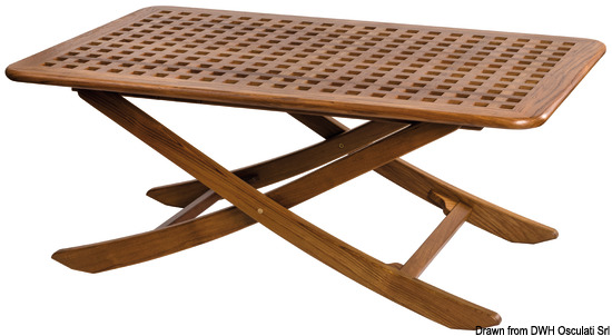 Tavolo teak 110x70 cm