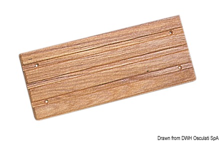 Pedana teak 215x82 mm