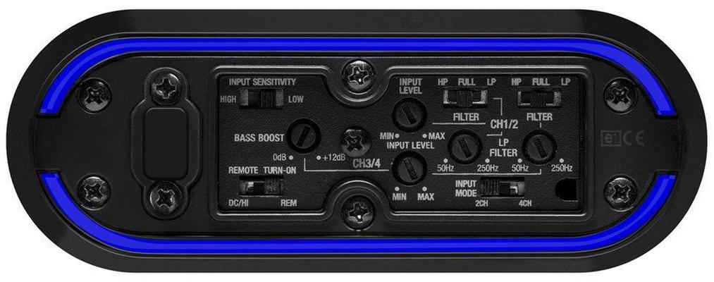 Boss Marine MPD380.4 - Amplificatore 95W RMS x 4