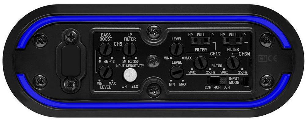 Boss Marine MPD740.5 -Amplificatore 95Wx4 + 400Wx