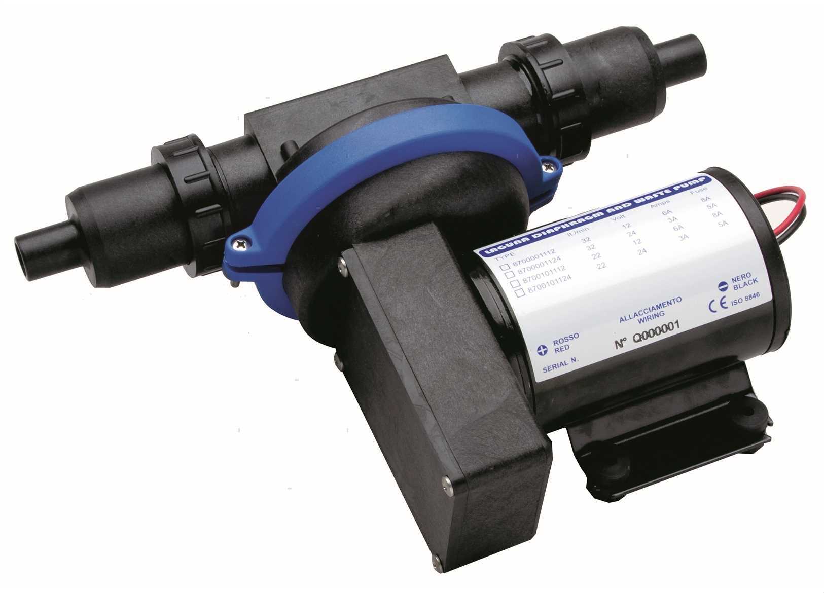 POMPA IN LINEA OCEAN GREY DRAIN 20L 24V (2)