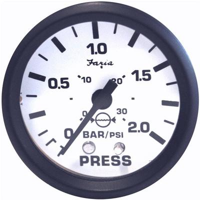Faria Euro W. Indicatore Press. Acqua 0-2 bar