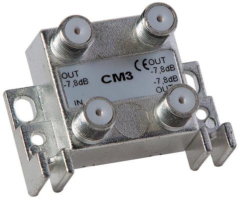 Scout CM3 Splitter 3 vie per segnale TV