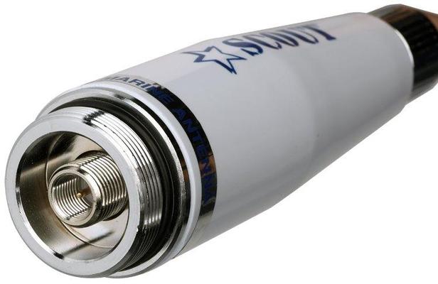 Scout QUICK 3 VHF 1,1 m, Testa Albero - Acciaio