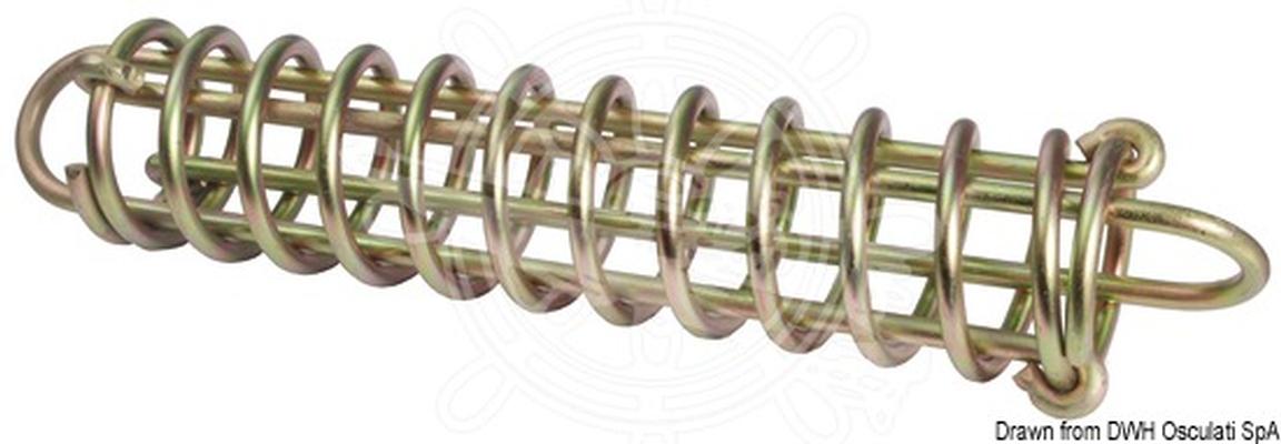 Molla ormeggio 400 mm Acciaio zincato