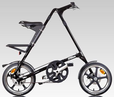 Strida  Black Bicicletta Pieghevole Nautica  NOVITA' 2019