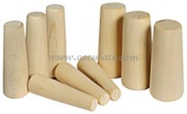 Coni in legno "turafalle" da 8 a 38 mm